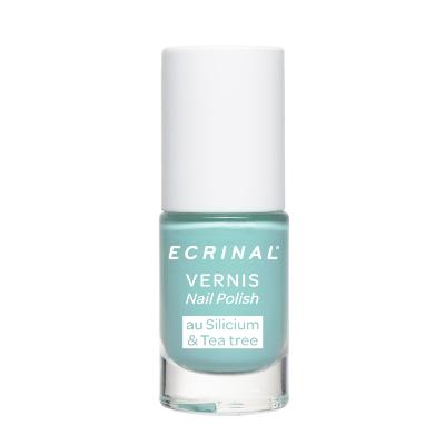 Esmalte cuidado silicio árbol té Menta