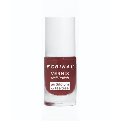 Esmalte uñas silicio árbol de té Terracotta